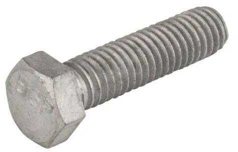 Mild Steel Hex Head Bolt, Surface Treatment : Chrome Plated