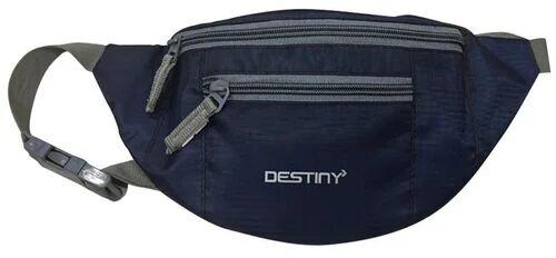 Destiny Polyester Waist Bag, Size : 10x4.5inch