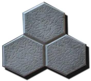 RCC Trihex Tiles, Color : Grey
