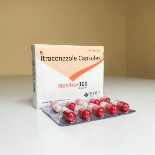 Itraconazole capsules, Packaging Size : 1X10