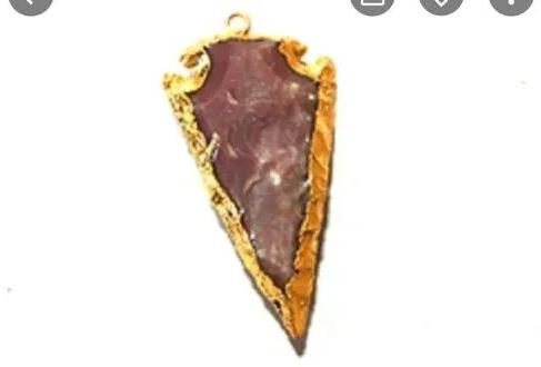 Agate Arrow Pendant