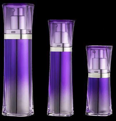 Purple Quartet Airless Lotion Bottle/Jar