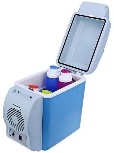 CAR MINI REFRIGERATOR, Color : Blue