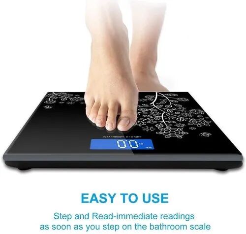 Digital Bathroom Weight Scale, Color : black