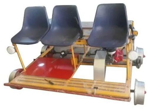 Mild Steel Railway Track Trolley, Capacity : 0-2 ton