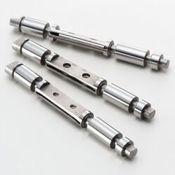 Coated Alloy Steel Throttle Shaft, for Commercial Use, Certification : ISI Certified