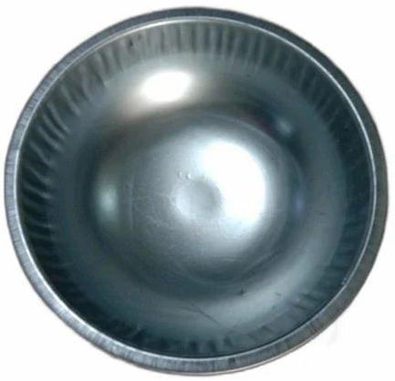 Silver Coated Polished Galvanized Iron Ghamela, for Cement Plasters, Shape : Round