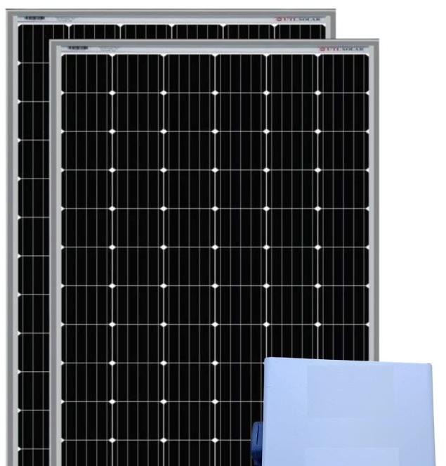 Automatic 200 Watt Battery Charging Solar Panel, for Industrial, Home, Office, Residential