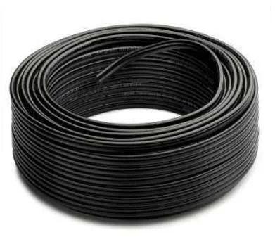Black 4 sq mm Solar Cable, for Industrial, Internal Material : Copper