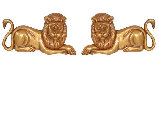 Lion Wall Hanging, Dimension : 4.00in x 33.00in x 18.00in