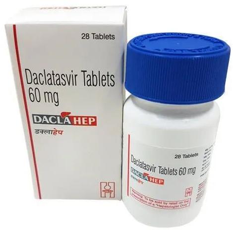 Daclatasvir Tablets, Packaging Type : Bottles