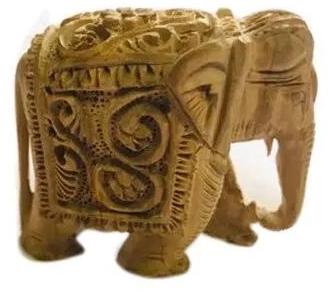 Sandalwood Elephant, Color : Brown