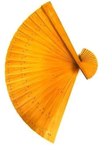 Sandalwood Wooden Hand Fan, for Home, Size : 8 Inch