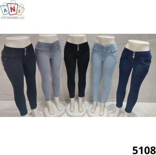 Girls Denim Jeans, Age Group : 3+