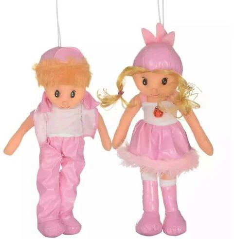 Plush Soft Doll, Color : Pink White