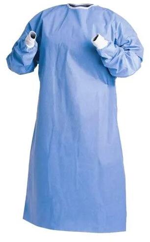 Cotton Plain Surgical Gowns, Size : M, XL