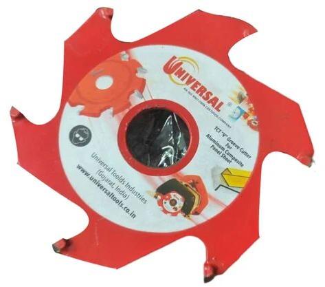 Mild Steel Groove Cutter Blade, For Industrial, Size : 60 Mm