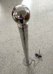 100% Stainless steel Static Discharge Pole