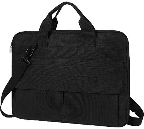 Polyster Laptop Bag, Design/Pattern : Plain, Color : Black