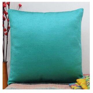 Yuga Solid Velvet Square Cushion Cover, Size : 24 x 24 Inches (Approx)