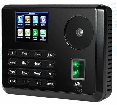 Biometric Attendance System, Color : Black