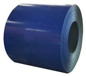 Blue MS Color Coated Steel Roll, for Construction, Feature : Uniform Mechanical Properties