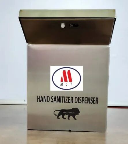 Stainless Steel Hand Sanitizer Dispenser, Voltage : 220 V AC