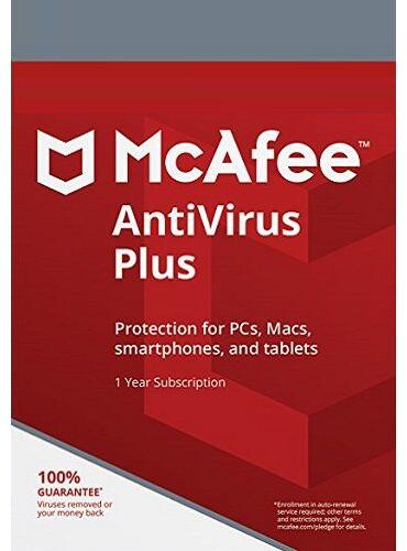 McAfee AntiVirus Plus - 1-Year / 1-Device