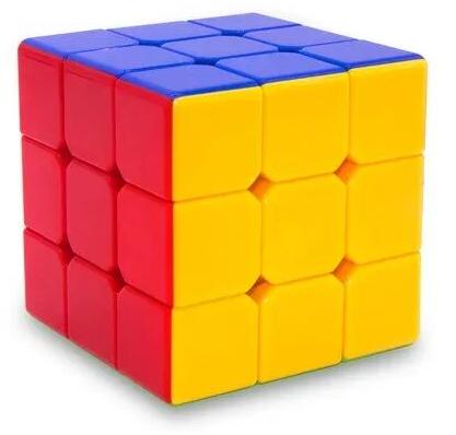 Plastic Rubic Cube, Color : Multicolour