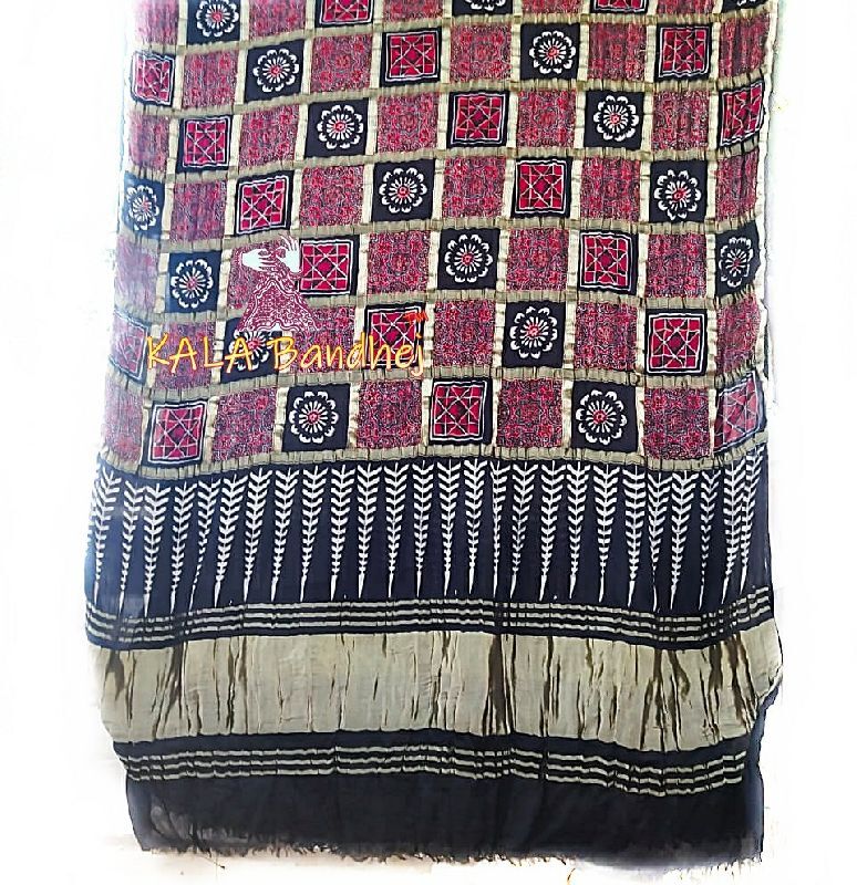 Ajrak Gharchola Dupatta