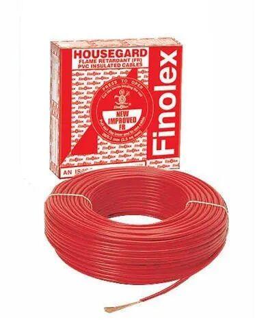 PVC Finolex Wire, Color : Red