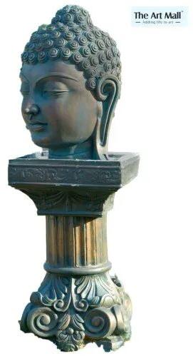 Buddha Face Sculpture