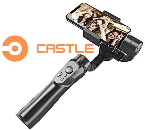 CASTLE Handheld Gimbal, Color : Black