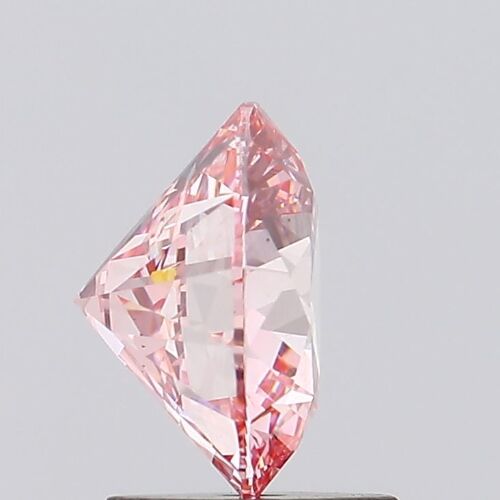 Round Shaped 2.09ct Fancy Vivid Pink VS2 IGI Certified Lab Grown CVD Diamond