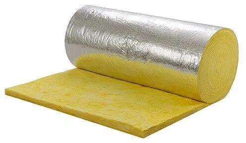Fiberglass Glass Wool Roll, for Acoustic Thermal Insulation
