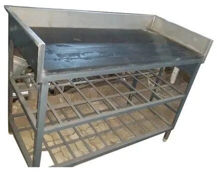 Mild Steel Kitchen Table, Size : 3.5x3x1.5inch