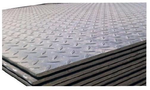 Mild Steel MS Chequered Plates, Color : Silver