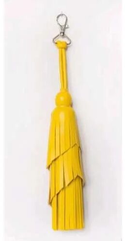 Yellow PU Fancy Leather Tassel, Size : 5.2inch