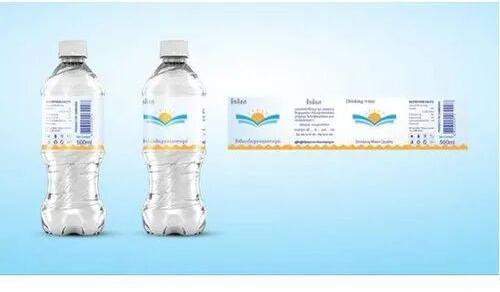 Pvc Water Bottle Label