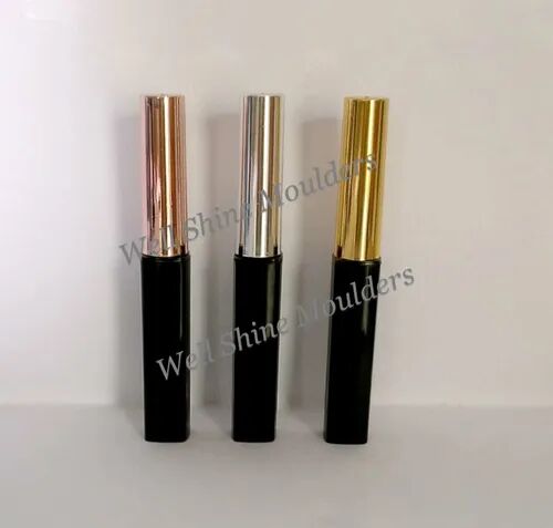 Plastic Liquid Eyeliner Container, Color : Rose Gold (Top)