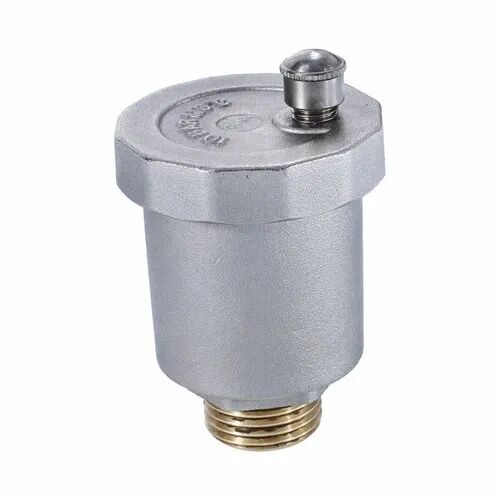 Forged Brass Automatic Air Vent Valve, Color : Silver