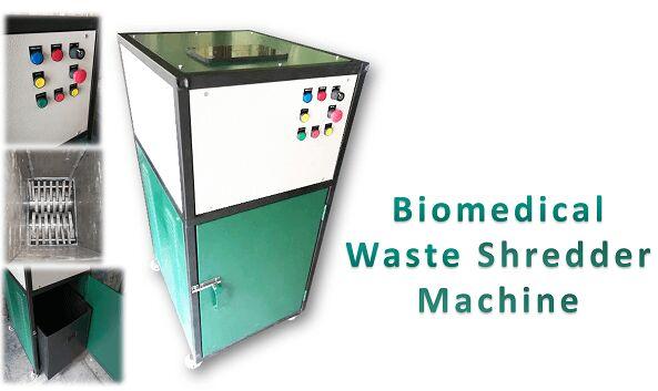 Elecric 100-1000kg Biomedical Waste Shredder Machine, Certification : ISO 9001:2008