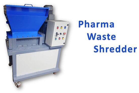 Electric 0-100kg Pharma Waste Shredder Machine, Certification : ISI Certified, ISO9001:2008
