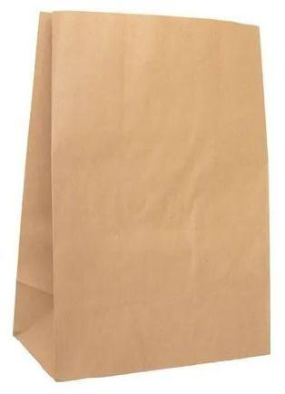 Brown Rectangular Paper Bag, Capacity : 2kg