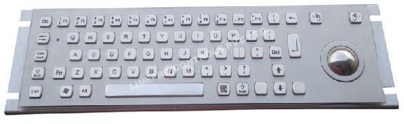 Metal Keyboard With Trackball