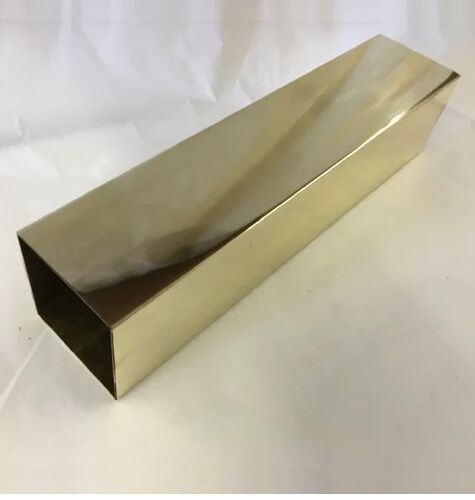 Coated Brass Square Pipe, Feature : Durable, Rust Proof