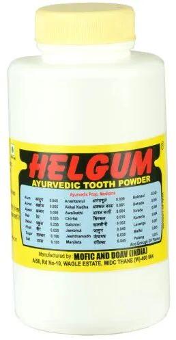Helgum Tooth Powder, Shelf Life : 3 Years From The Mfg Date