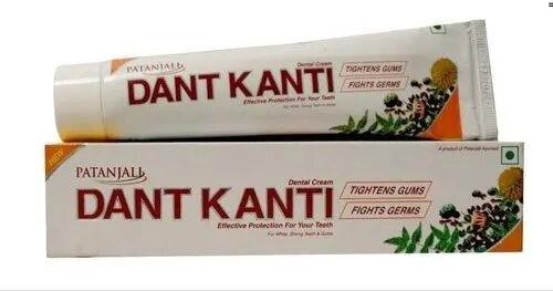Patanjali Dant Kanti Toothpaste, Packaging Size : 100 g