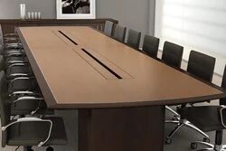 Wooden Conference Room Table