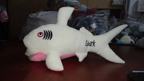 Velvet Baby Shark Stuff Toys, Color : Multi color